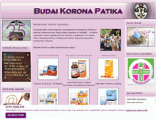 Tablet Screenshot of budaikorona.hu